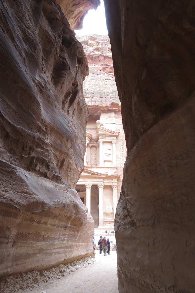 Jordanien – Petra, Al-Khazneh - das Schatzhaus