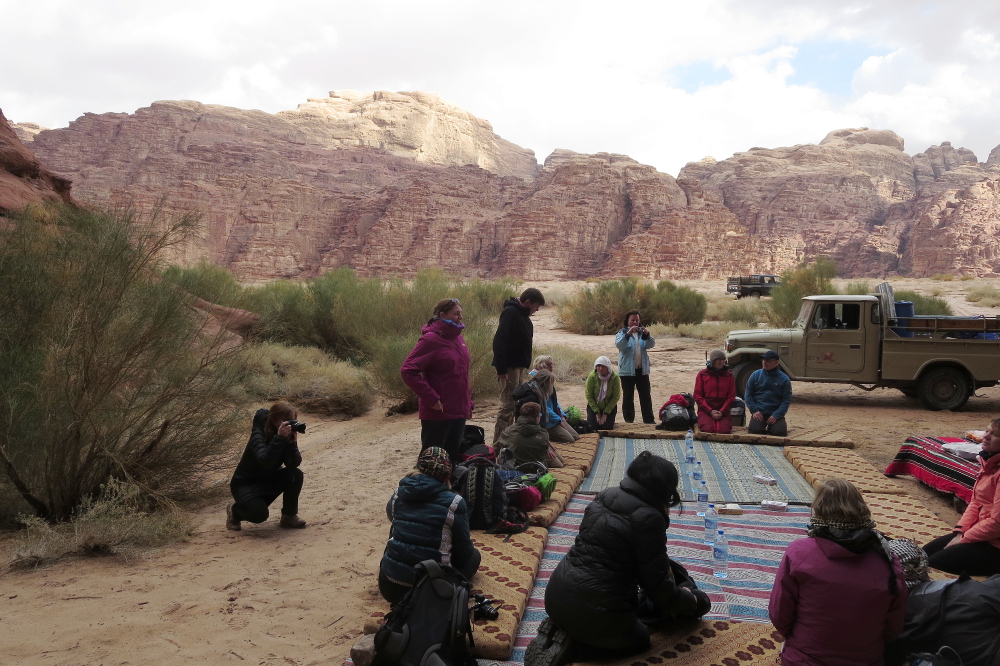 Jordanien – Picknick im Wadi Rum