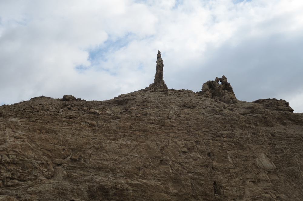 Jordanien – Lots Frau, zur Salzsäule erstarrt