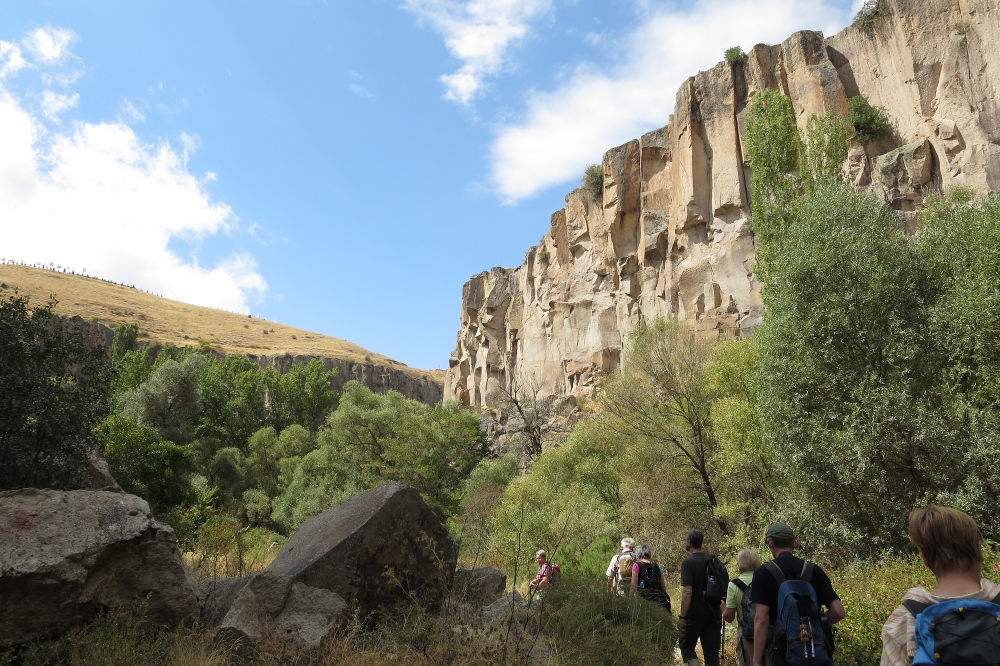 Kappadokien: Unsere Gruppe in der Ihlara-Schlucht