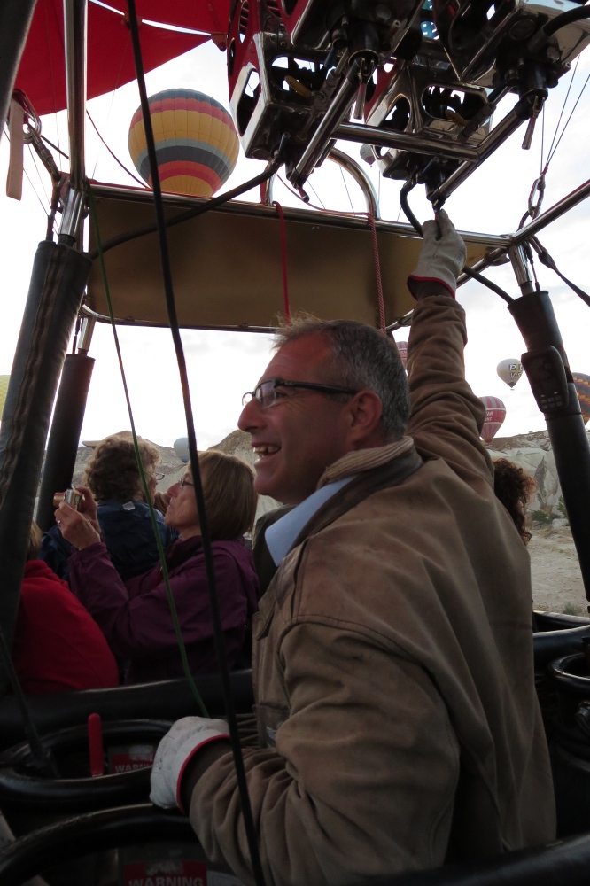 Kappadokien: Unser Pilot Ismail