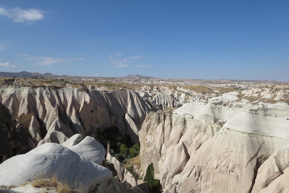 Kappadokien: Blick in Richtung Uçhisar