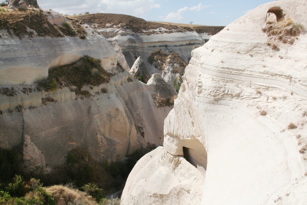 Kappadokien: Tiefer Canyon
