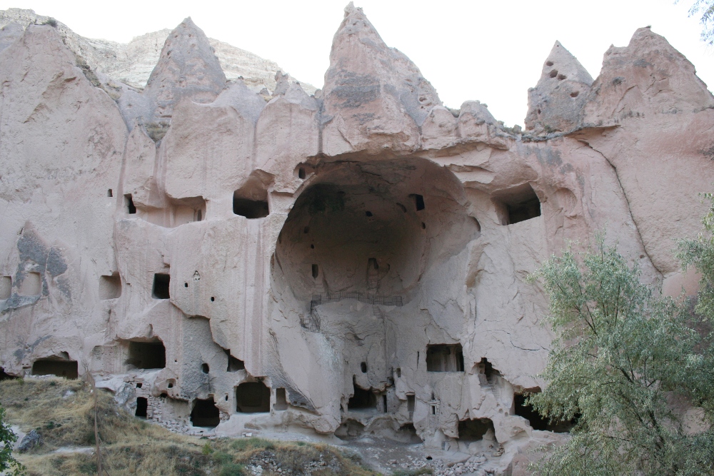 Kappadokien: Gashöhle in Zelve