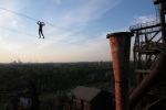 Expedition Stahl - Hochseilgarten im LaPa Duisburg-Nord