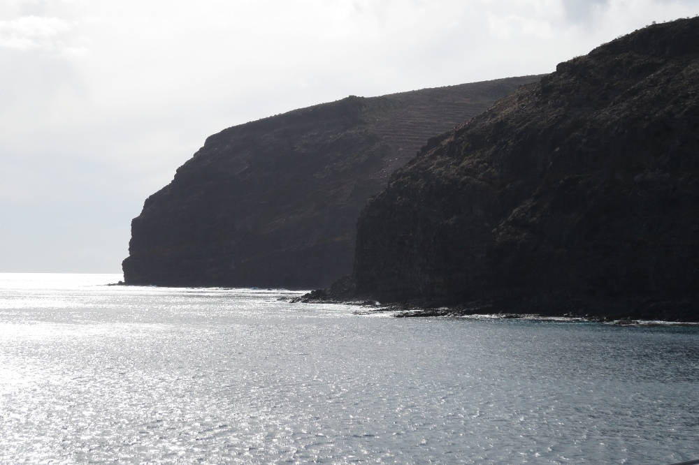 La Gomera: Steilküste im Osten