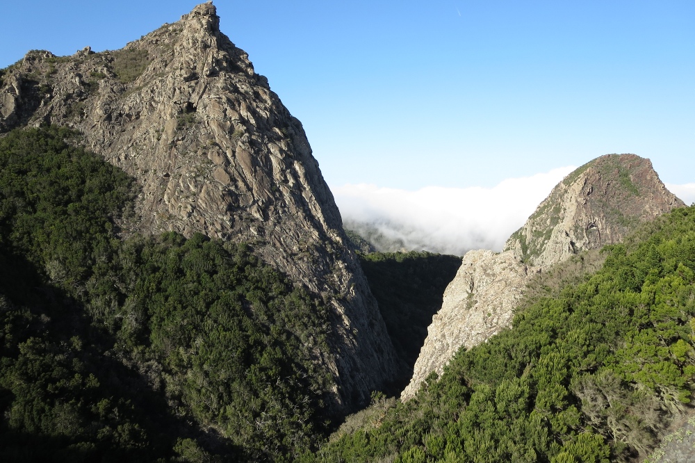 La Gomera: Wolken über dem Inselnorden