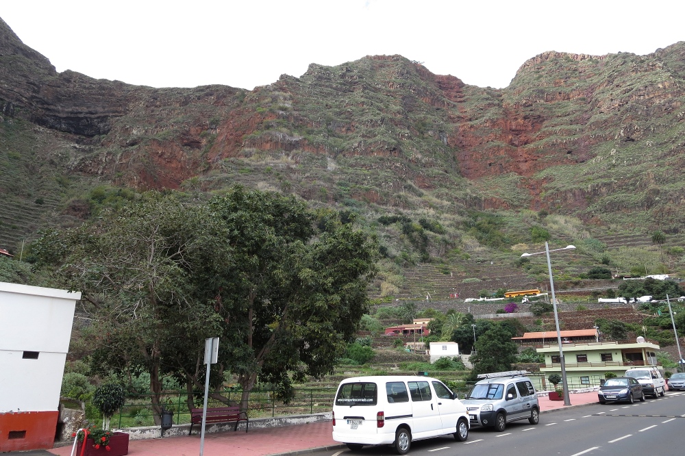 La Gomera: Steilwand bei Agulo