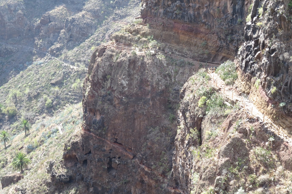 La Gomera: Schmaler Pfad