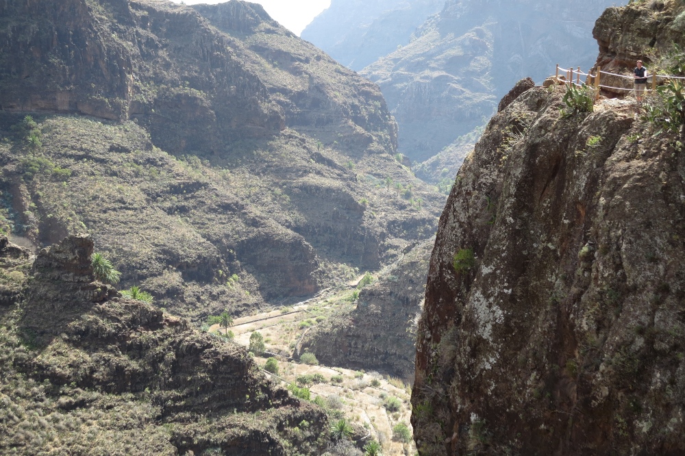 La Gomera: Hoch über dem Tal
