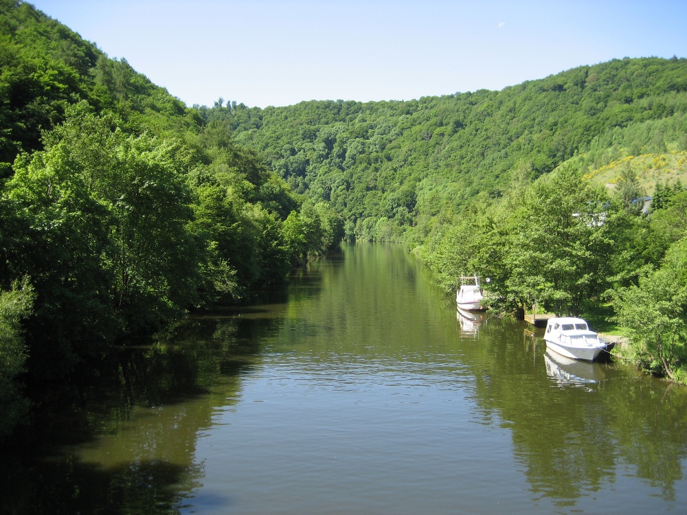 Die Lahn bei Laurenburg