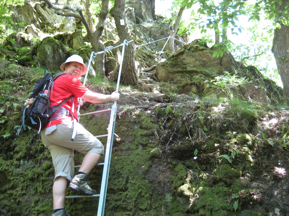 Klettersteig am Goethepunkt