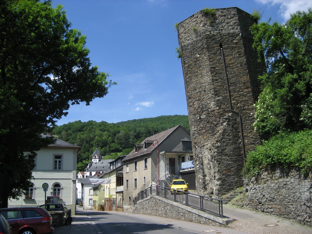 Schiefer Turm von Dausenau