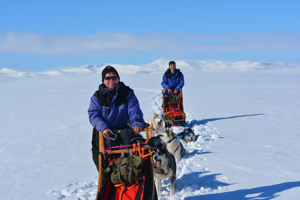 Lapplands Drag – Husky Expedition: Auf dem Hochplateau