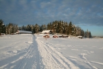 Lapplands Drag: Lapplands Drag vom zugefrorenen Fluss