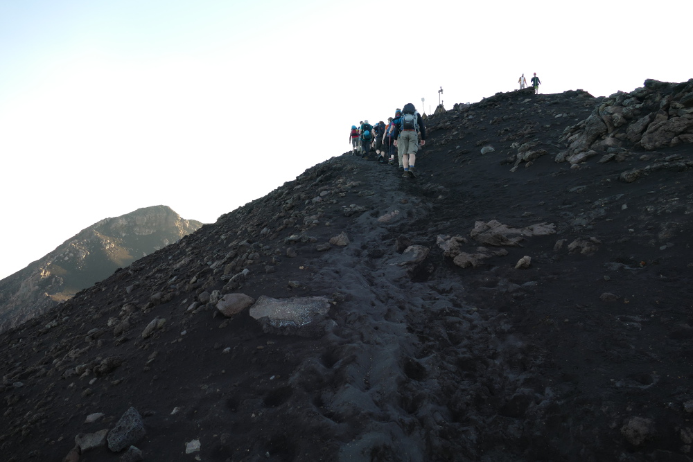 Liparische Inseln – Stromboli – Abendliche Besteigung des Vulkans