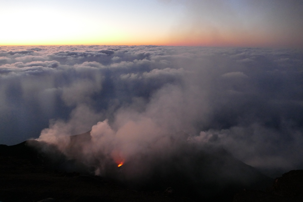 Liparische Inseln – Stromboli – Abendliche Besteigung des Vulkans