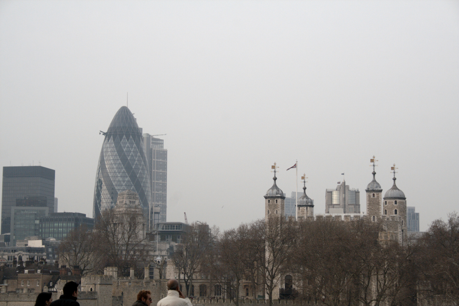 Die \'Gurke\' und der \'Tower of London\'