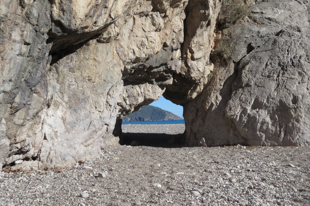 Lykien - Am Strand von Olympos