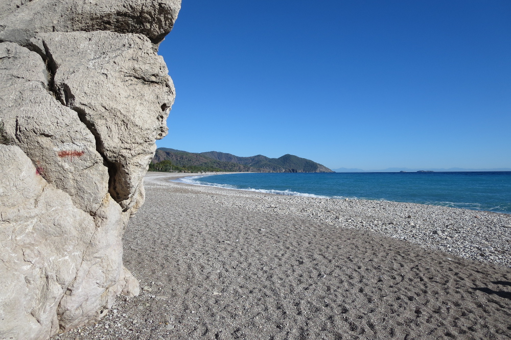 Lykien - Am Strand von Olympos