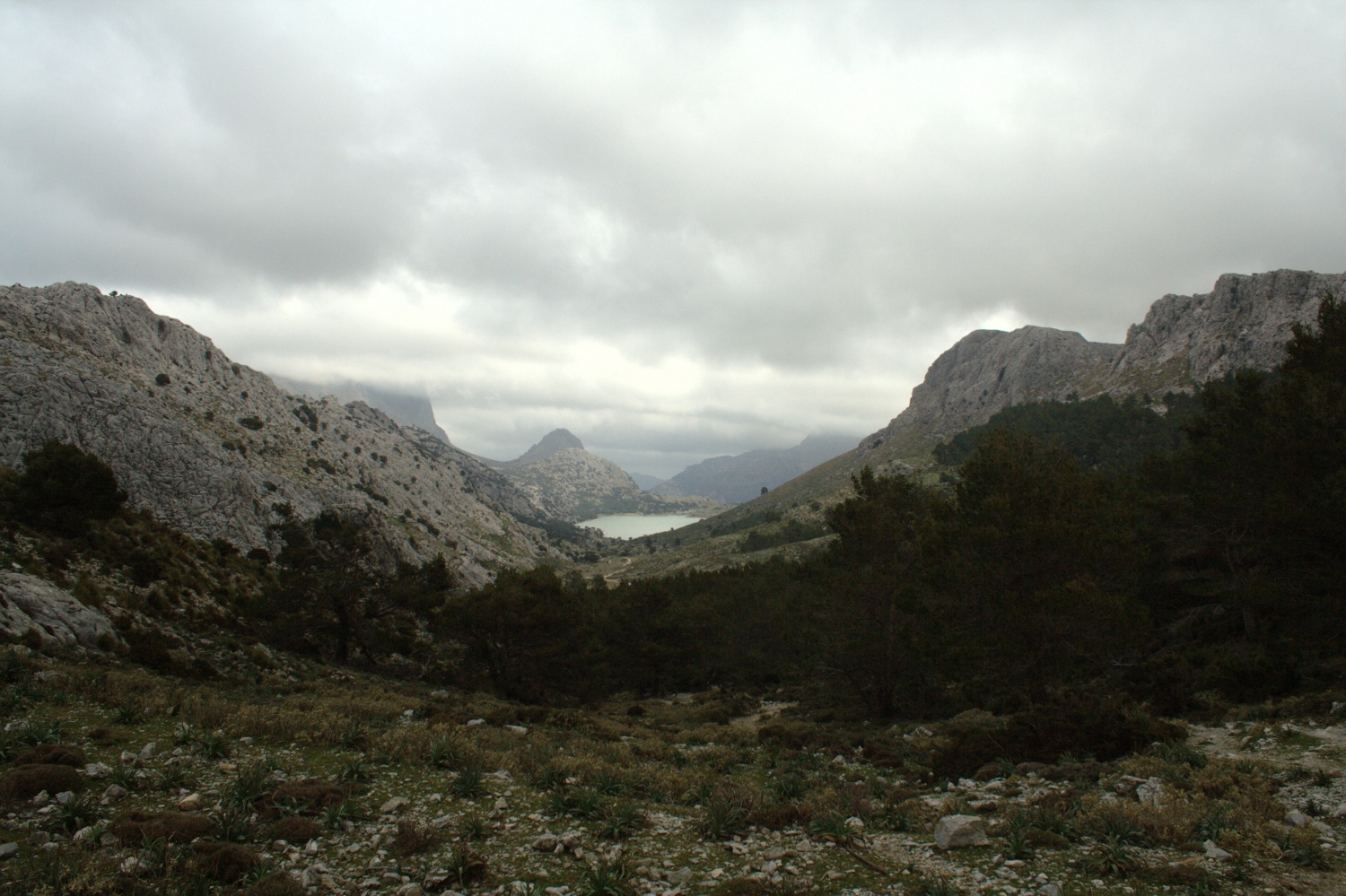 Mallorca - Blick auf den Cubersee