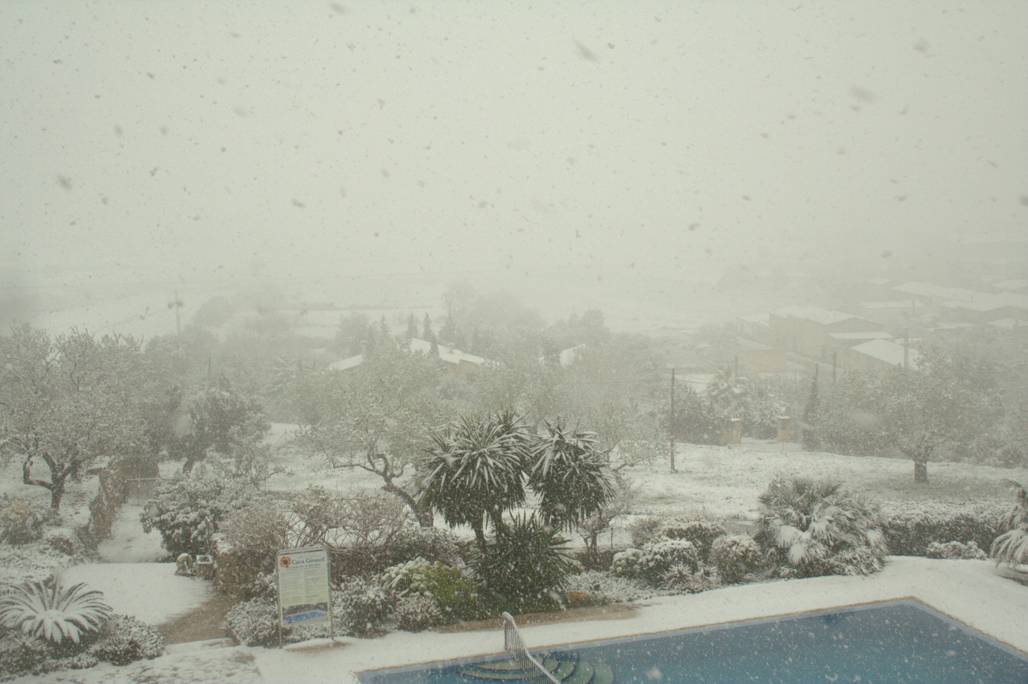 Mallorca - Schnee auf Mallorca