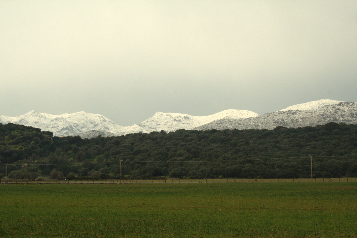 Mallorca - Schnee in der Tramuntana