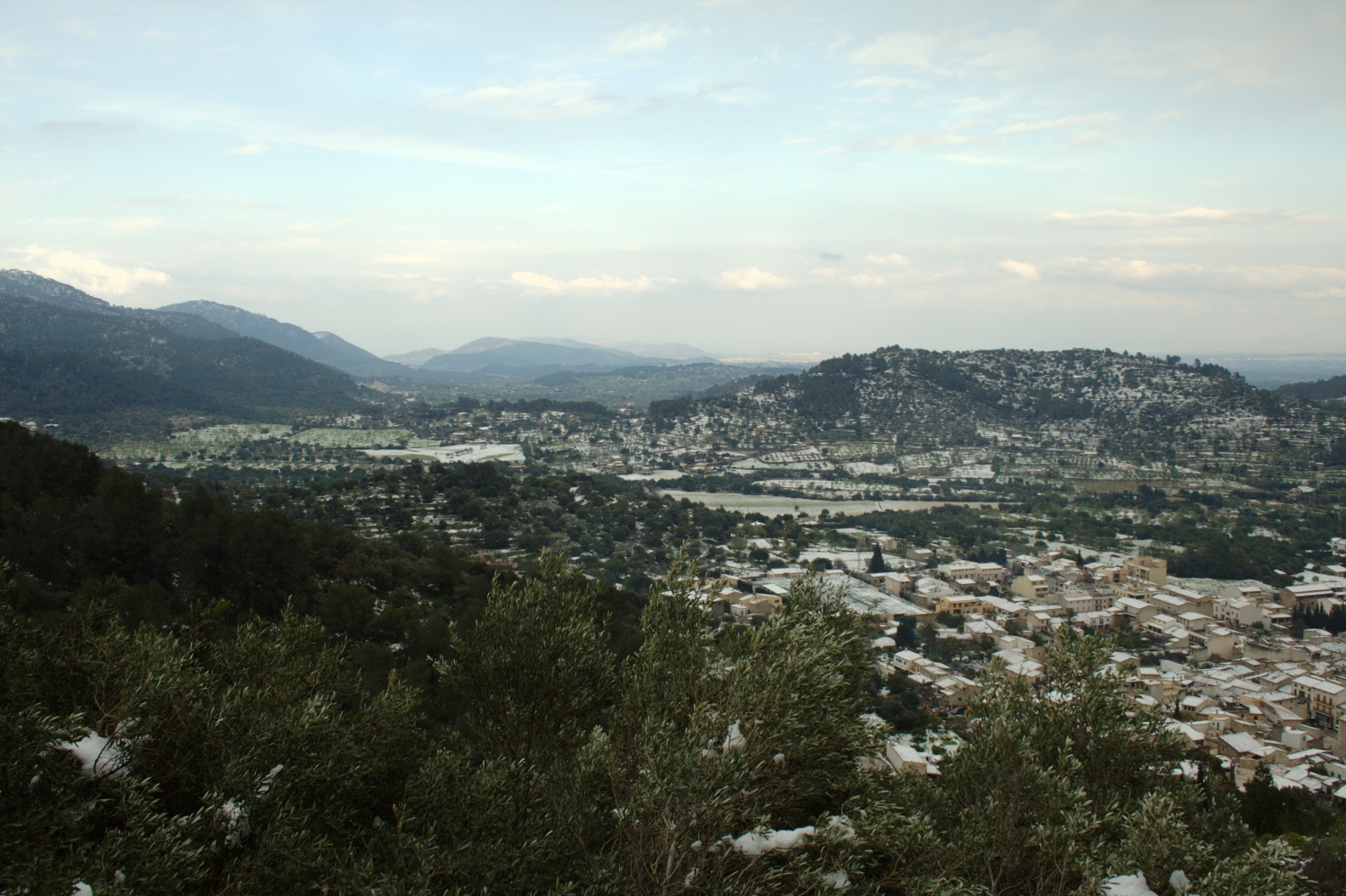 Mallorca - Blick von Santuari de Santa Llucia