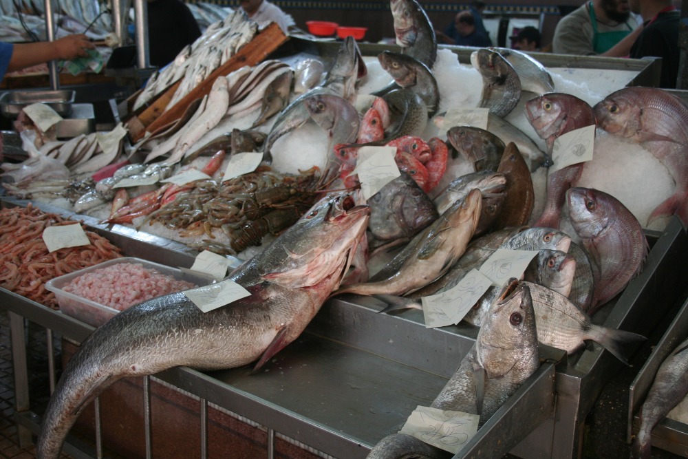 Marokko: Markthalle in Rabat