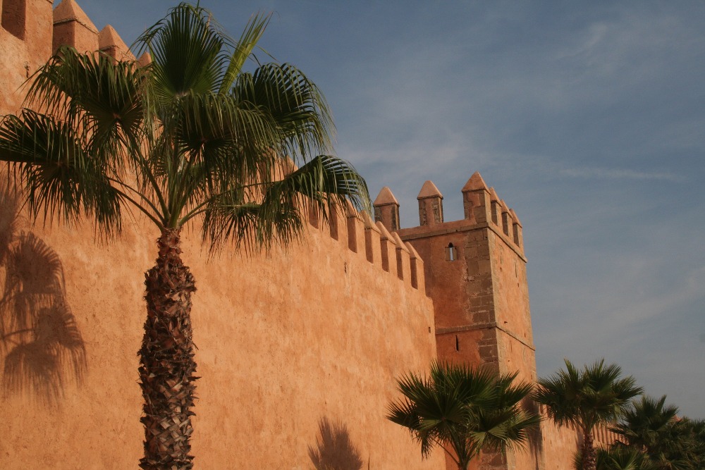 Marokko: Alte Stadtmauer von Rabat