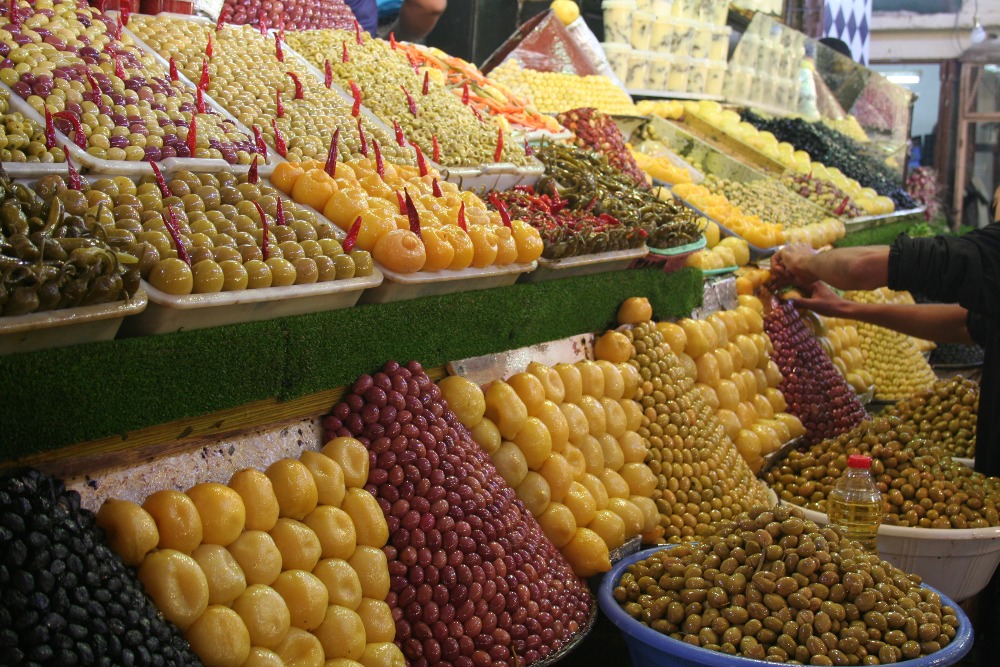 Marokko: Markthalle Meknes