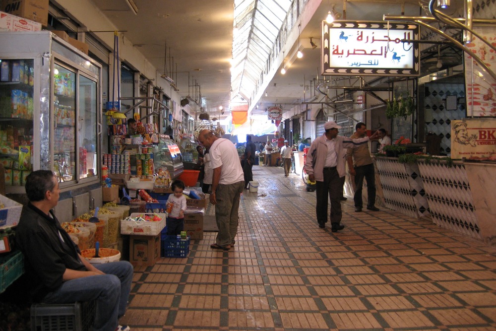 Marokko: Markthalle in Rabat