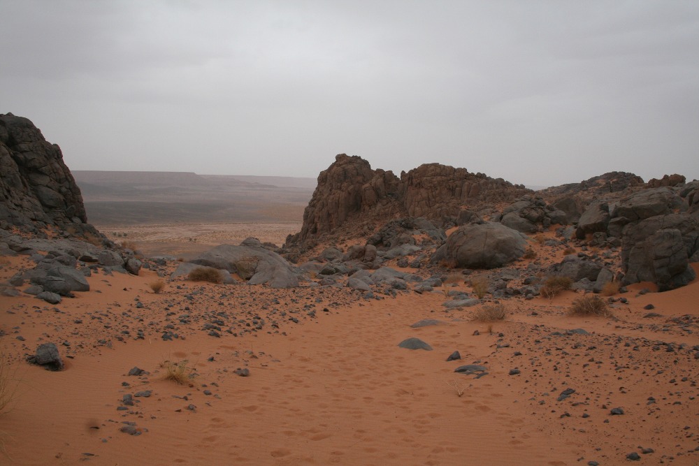Marokko: Sandiges Hochplateau