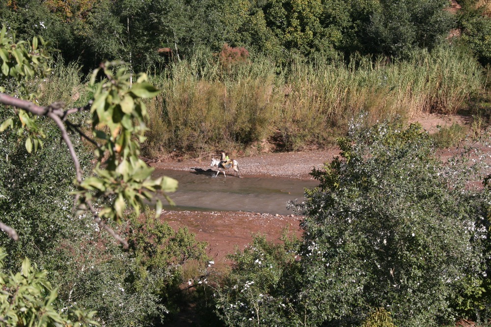 Marokko: Am Mgoun-Fluss