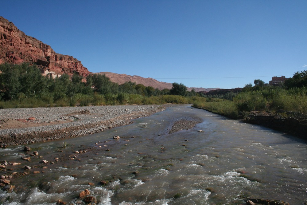 Marokko: Mgoun-Fluss