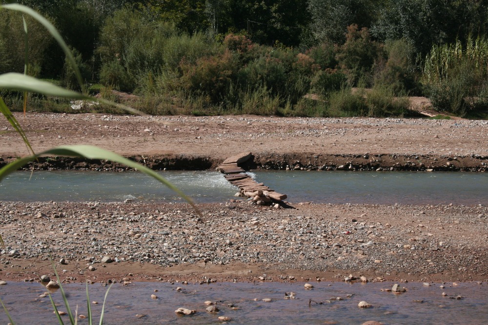 Marokko: Am Mgoun-Fluss