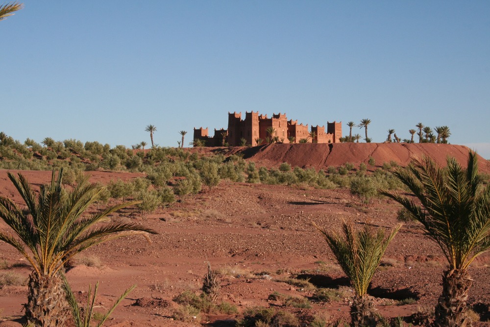 Marokko: Kasbah bei Ouarzazate