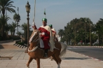 Marokko: Wachwechsel am Mausoleum Mohammed V.