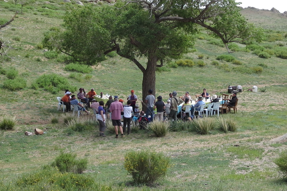 Mongolei: Kleines Picknick