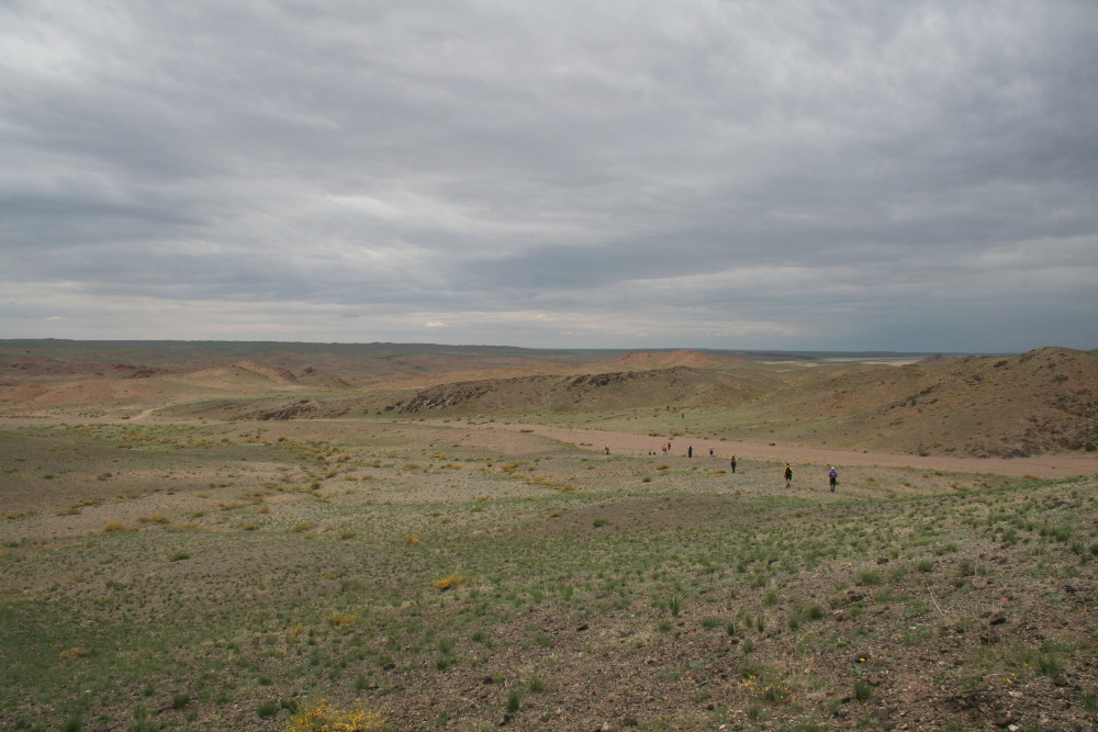 Mongolei: Viel Platz für unsere Gruppe