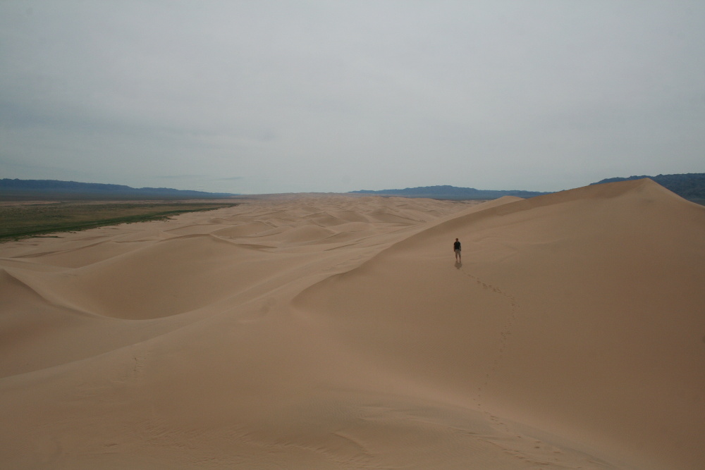 Mongolei: Im riesigen Sandkasten