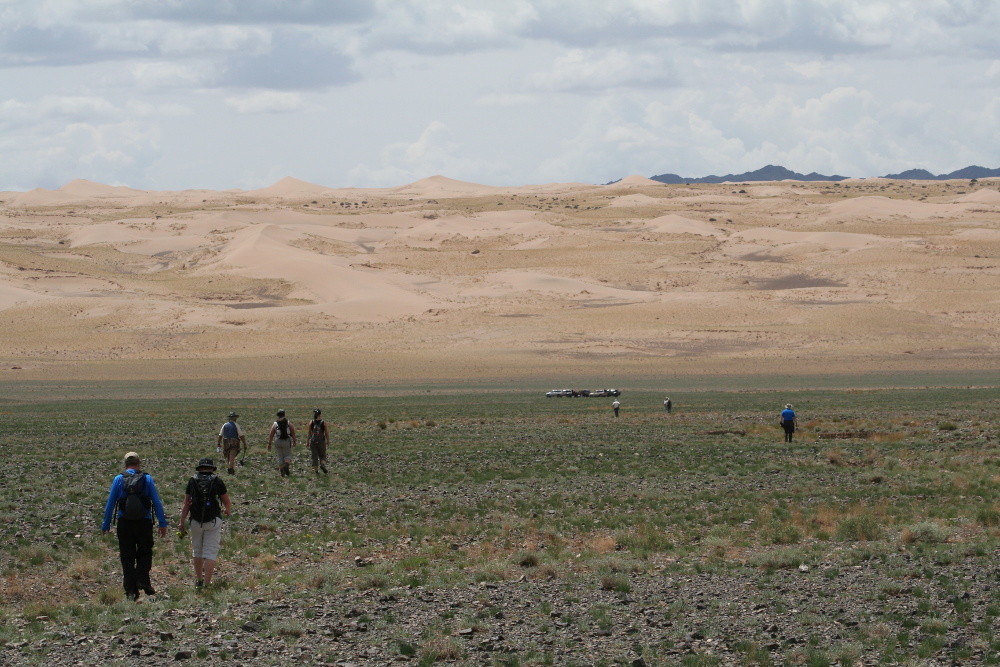 Mongolei: Die Autos warten schon