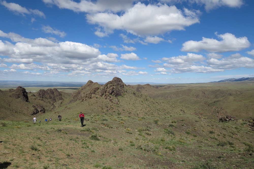 Mongolei: Wanderung in Campnähe