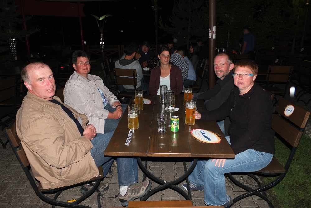Mongolei: Biergarten in Ulan Bator