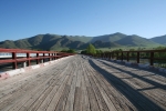 Mongolei: Alte Straßenbrücke