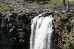 Mongolei: Am Wasserfall