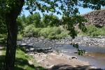 Mongolei: Der Orkhon im Lavastrom
