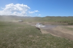 Mongolei: Mal wieder durchs Wasser