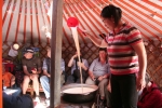 Mongolei: Milch wird abgekocht