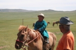 Mongolei: Mit 3 Jahren schon fest im Sattel
